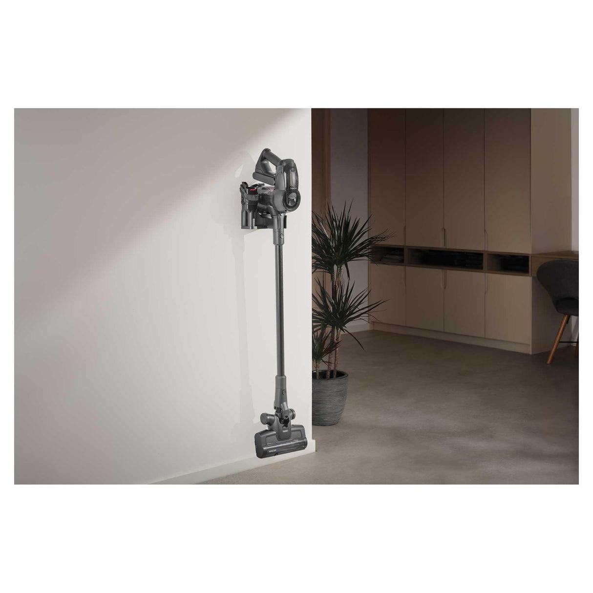 SENCOR SVC 8726BK Aspiradora Vertical Inalámbrica 3 en 1, 400W, Batería 25,2V, 50 Min Autonomía, Negro