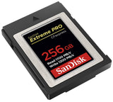 SanDisk 256GB Extreme PRO tarjeta CFexpress Type B Grabación de vídeo RAW 4K + RescuePro Deluxe hasta 1700 MB/s