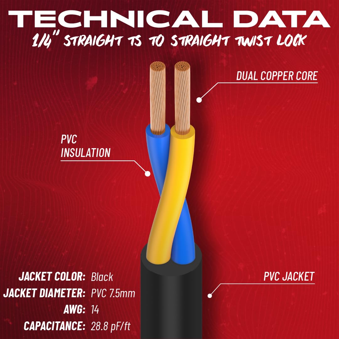 Gator Cableworks GCWC-SPK-50-1TL - Cable de altavoz - 15 metros