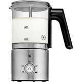 WMF Lono - Espumador de leche de cristal eléctrico, 150-250 ml, 650 W, batidora de frape, pantalla táctil, para espuma de leche caliente y fría, leche caliente, calentador de leche, cacao, chocolate