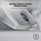 Razer Pro Click Mini - Ratón inalámbrico profesional, ergonómico para una mayor productividad en la oficina para PC / Mac (Bluetooth, hasta 4 dispositivos simultáneamente, hasta 400 horas) Mercury