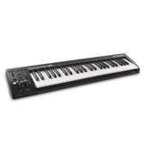 M-Audio Keystation 49 MK3 - Teclado Controlador MIDI USB Compacto de 49 teclas con controles asignables, ruedas de cambio de tono/modulación, conectividad Plug-and-Play (Mac/PC) y software incluida