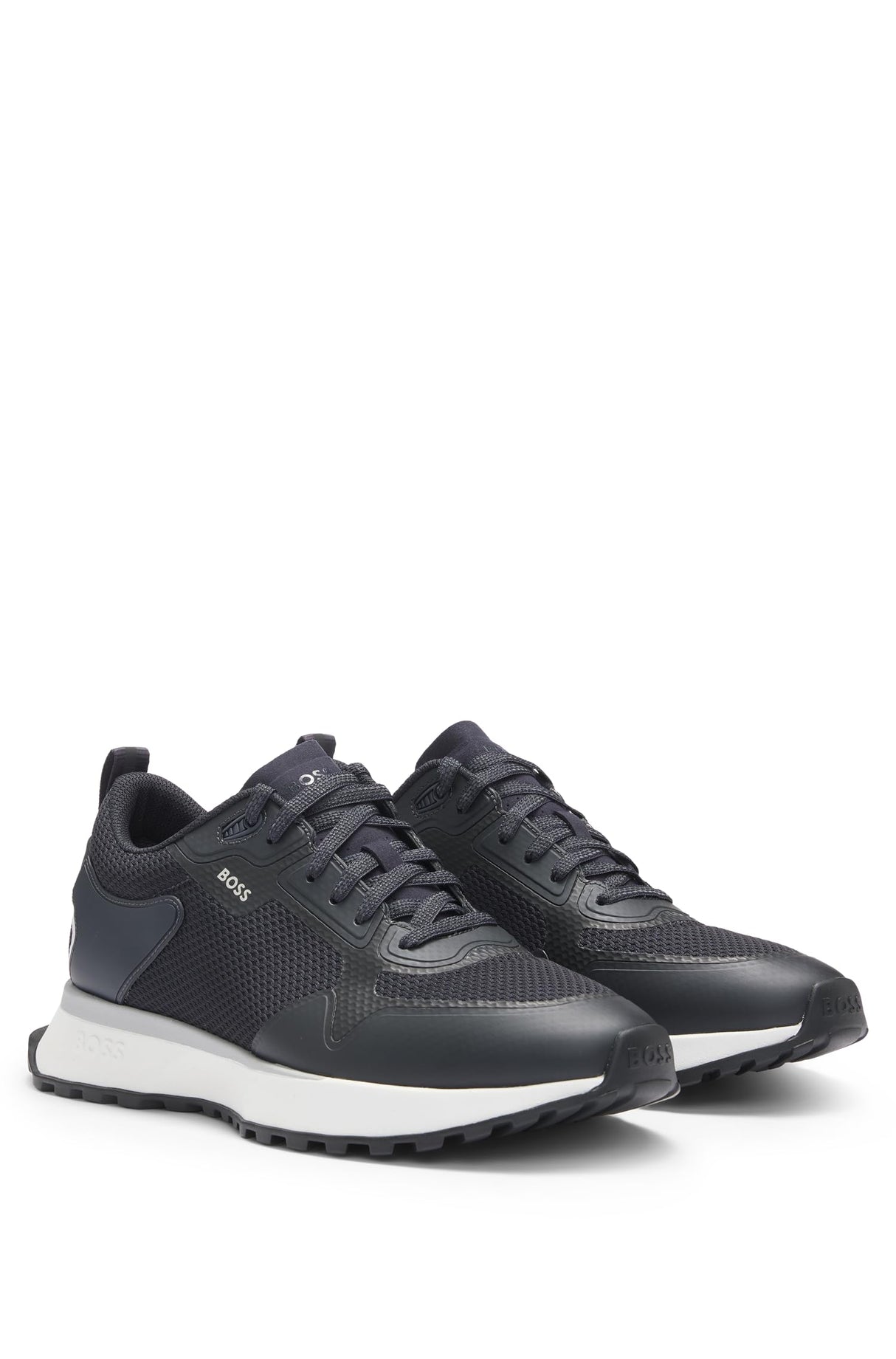 BOSS Jonah Runn Meth, Zapatillas, Hombre, Dark Blue 406, 46 EU