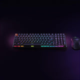 Glorious Gaming GMMK 2 Full Size (96%) - Teclado gaming mecánico, carcasa de aluminio, personalizable, keycaps dobles, switches Glorious Fox, RGB, distribuciones QWERTY español - Negro