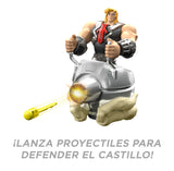Masters of the Universe - He-Man and the Masters of the Universe Castillo de Grayskull con luces y sonidos para figuras de acción, juguete +4 años (Mattel HGW39)