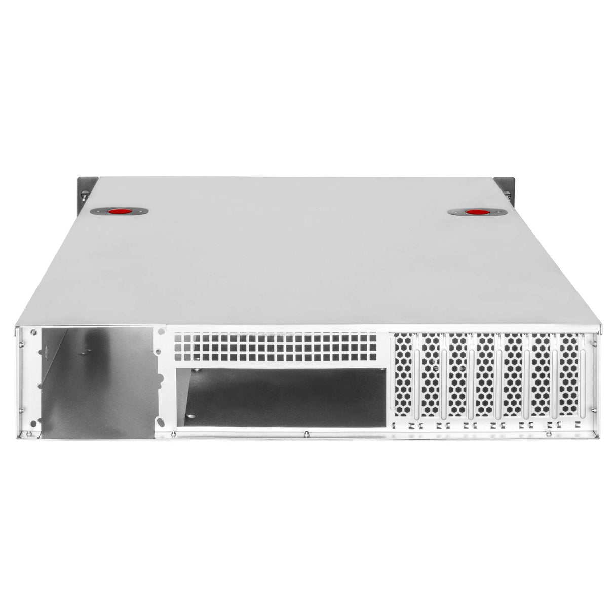 Silverstone SST-RM22-308 - Gabinete de Servidor en Rack 2U Compatible con 8X 2.5 / 3.5" SAS / SATA HDD / SSD con Interfaz SFF-8643 12 GB / s Mini-SAS HD