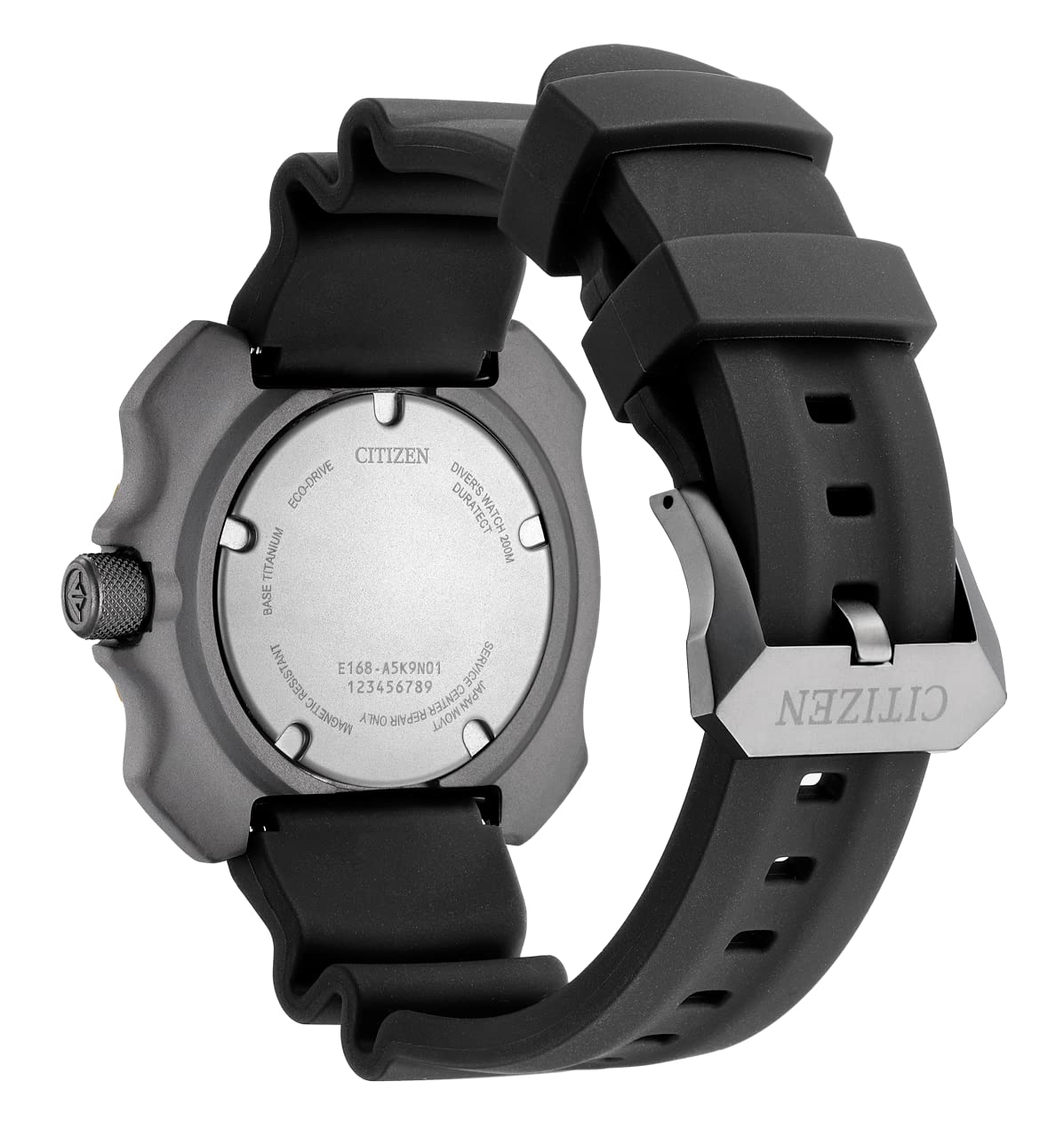 Citizen Reloj Analógico para Hombres de Eco-Drive con Correa en Caucho BN0226-10P
