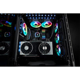 Corsair Crystal Series 680X RGB - Caja de PC, Vidrio Templado ATX Smart Gaming Case con alto flujo de aire, Iluminación RGB LED, Negro