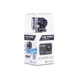 MIDLAND - Cámara Acción 4K H9 Pro WiFi con Mando a Distancia, Cámara Deportiva y Acuática 30 m, 2H de Autonomía, 30fps, Fotos 20MP, Pantalla Táctil IPS, 7 Modos de Video, Control por Smartphone