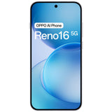 OPPO Reno16 5G Teléfono 8+256GB 6000mAh 120Hz 50MP, Pop White