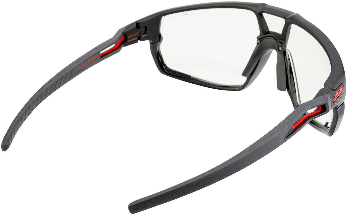 Julbo Rush Gafas DE Sol, Negro/Negro, L Unisex Adulto