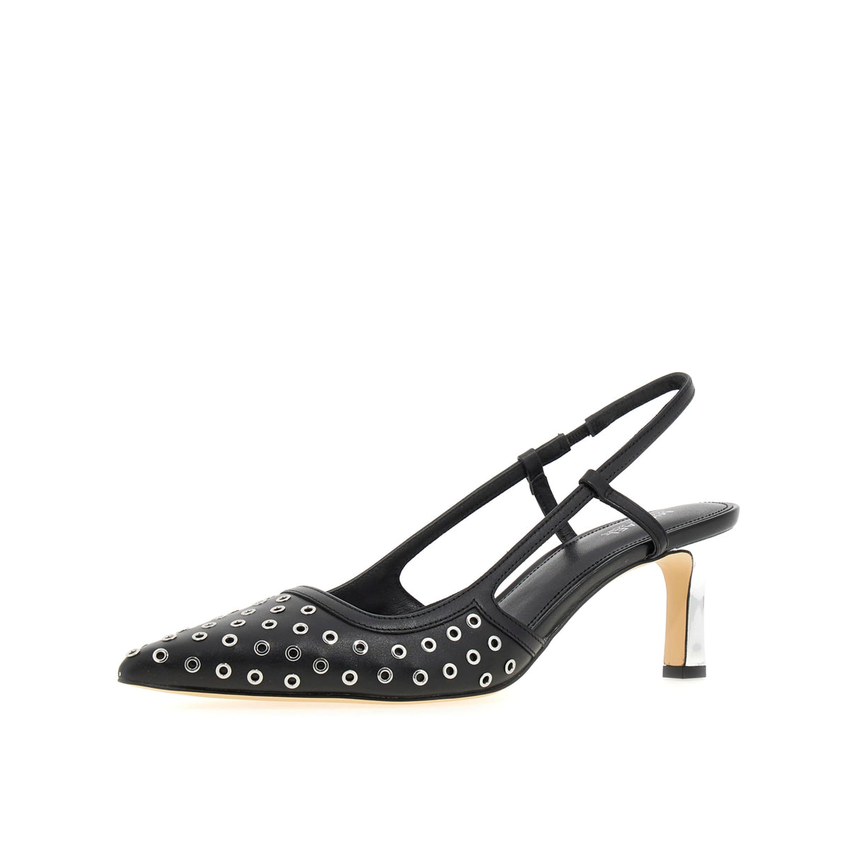 Michael Kors Alora Mid Sling, Heeled Shoes Mujer, Black, 40 EU
