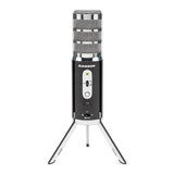 SAMSON Satellite - USB/iOS Broadcast Microphone for capturing high-definition audio on your computer, iPhone or iPad - Black, SASAT