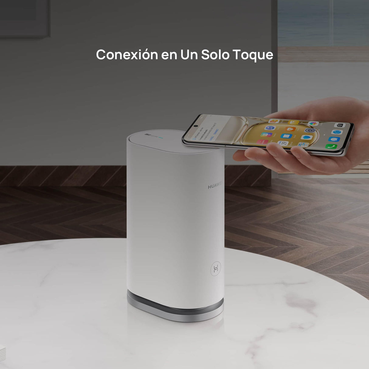 HUAWEI WiFi Mesh 3, Router Mesh Wi-Fi 6 AX3000 para Todo el hogar, Cobertura de hasta 200-400 m², Paquete de 3, 9 Puertos GE en Total, Seguridad HomeSec™, Exclusivo de Amazon, 42 Meses de Garantía