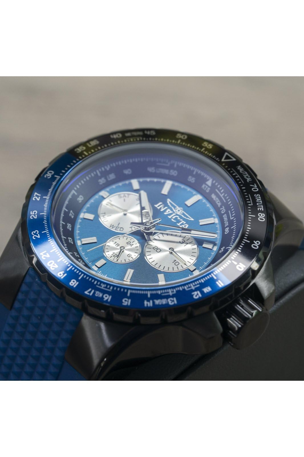 INVICTA Aviator Reloj Cuarzo para Hombre de Acero Inoxidable - 50mm