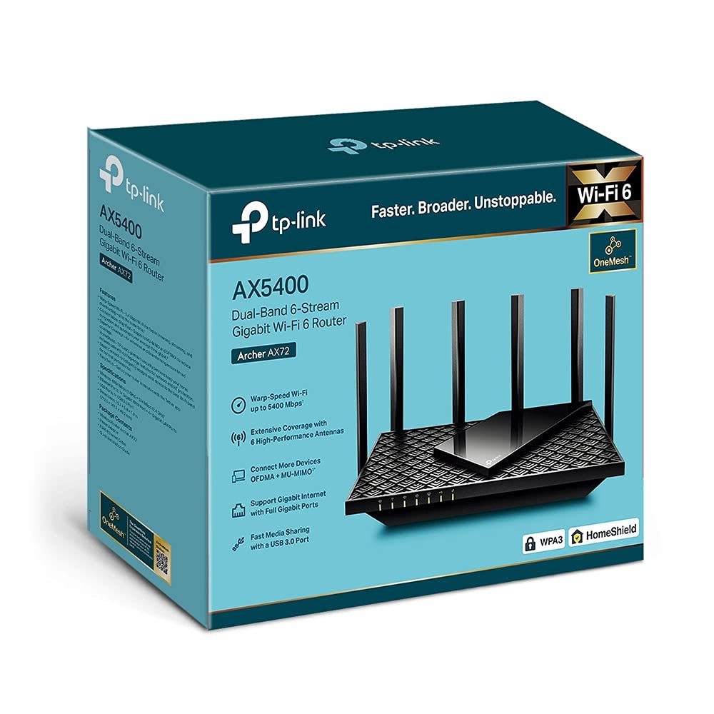 TP-LINK TPLINK WLAN-Router WLANRouter Archer AX72 (Archer AX72)