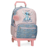 Disney Stitch You Are Magical Equipaje- Bolsa de Mensajero, Niñas, Azul