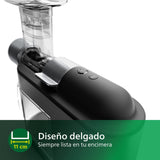 Philips Licuadora por Presión - 200W, 1L, Aplicación de Recetas HomeID, Orificio Grande, QuickClean (HR1949/20)