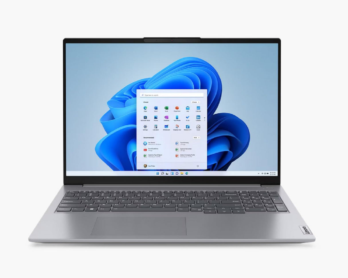 Lenovo ThinkBook 16 G7 IML - Ordenador Portátil 16" WUXGA, (Intel Corei5-125U, 16GB RAM, 512SSD, Integrated Intel Graphics, W11Pro), Arctic Grey -Teclado QWERTY Español