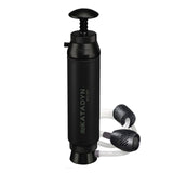 Katadyn Tratamiento Aire Libre de la Serie de filtros de Agua tácticos de Bolsillo 8020425, Negro