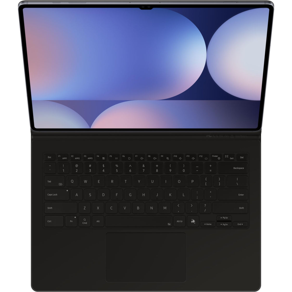 Samsung EF-DX925 - Funda para Tablet Galaxy Tab S10 Ultra | Tab S9 Ultra con Teclado QWERTY y botón AI, Funda de Dos Piezas, diseño Delgado, Color Negro
