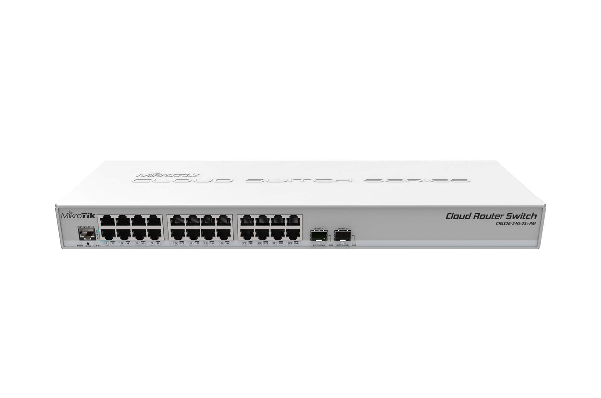 Switch de Armario Mikrotik CRS326-24G-2S+RM
