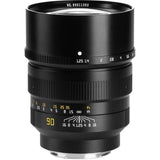 TTArtisan Lente de Cuerpo de Metal F1.25 de 90 mm Compatible con Montura Sony E, Color Negro