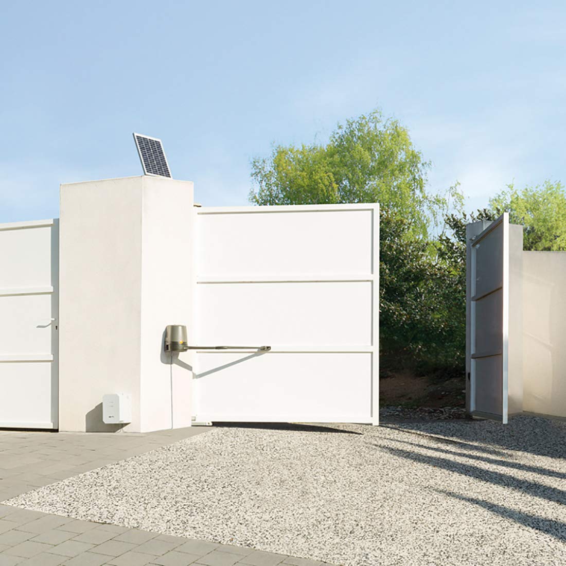 Somfy 2400961 Kit de Alimentación Solar, Gris