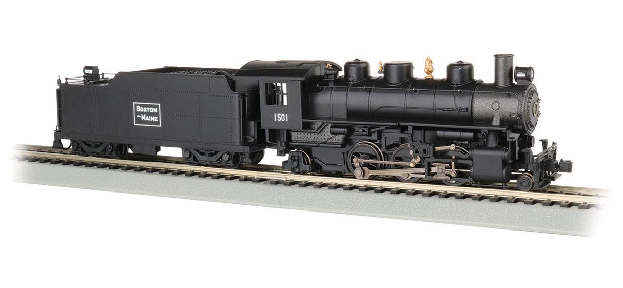 Bachmann Prairie 2-6-2 Locomotora de Vapor con Humo y tierno - Boston y Maine #1501 - Escala HO