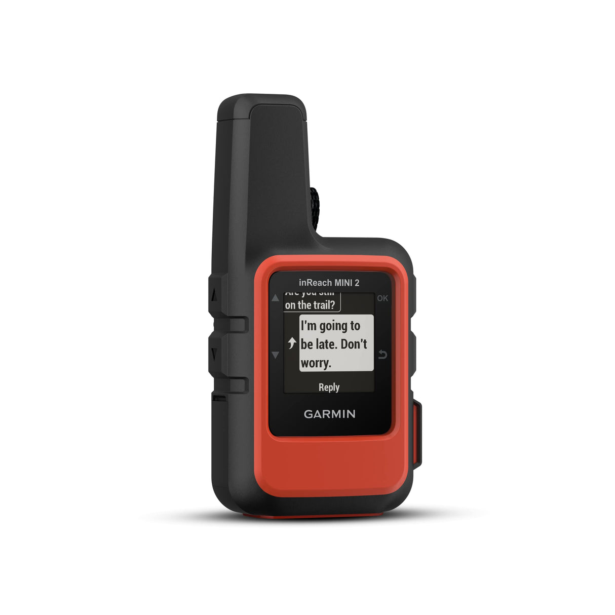Garmin inReach Mini 2, Dispositivo Compacto de comunicación satelital con mensajería, Rojo