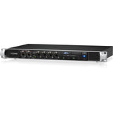 Concentrador de sistema de monitor Midas HUB4 con 4 puertos PoE para mezcladores personales o cajas de escenario compatibles, entrada y salida AES50 de 48/44,1 kHz