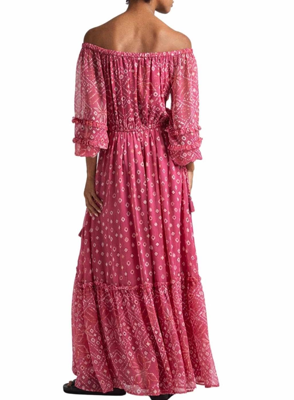 Pepe Jeans Marlene Vestido Mujer, Rosa (English Rose Pink), S