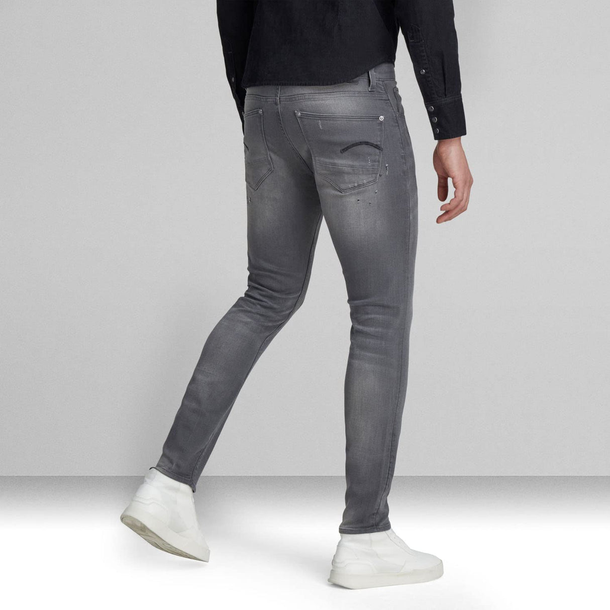 G-STAR Revend Skinny, Vaqueros para Hombre, Gris (lt Aged Destroy 51010-6132-1243), 36W / 34L