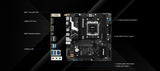 Asrock Placa Base B850M-X WiFi B850 AM5 Micro ATX WiFi R2.0 PCIe 4.0