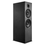 VEVOR Altavoz de Suelo de 2 Vías, con Tweeter de 2,54 cm y Dos Woofers de 20,32 cm, Potencia Máxima de 600 W, Respuesta de Frecuencia de 50 Hz a 20 kHz, Carcasa de MDF, para Audio Doméstico