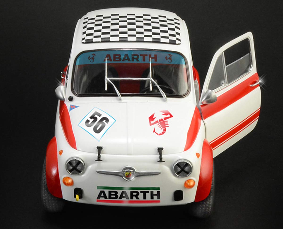 Italeri 4705S Fiat 4705-1:12 Abarth 695 SS/Assetto Corsa, maqueta, Modelo de construcción, sin barnizar