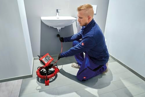 ROTHENBERGER Módulo 25/22 HD - carrete AMP | 1000004125 | imagen HD de alta calidad para una inspección precisa con rigidez optimizada del cable