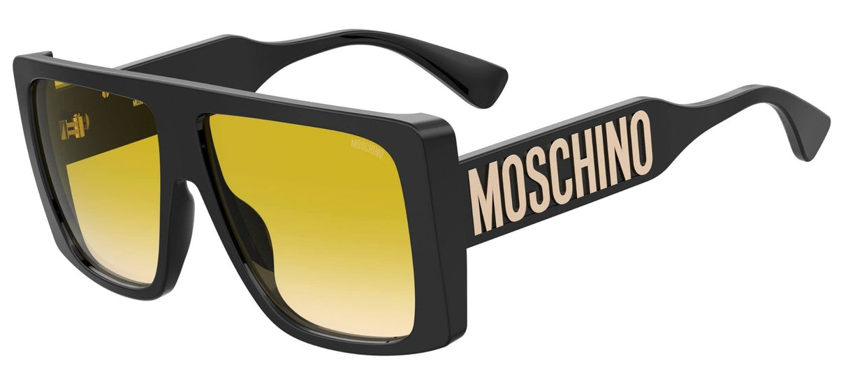 Moschino Gafas de Sol MOS119/S Black/Yellow Shaded 59/13/140 mujer