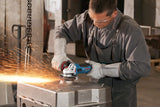 Bosch Professional GWS 17-150 S - Amoladora angular (1700 W, 9700 rpm, Ø 150 mm, vel. regulable, Antivibration, KickBack Control)
