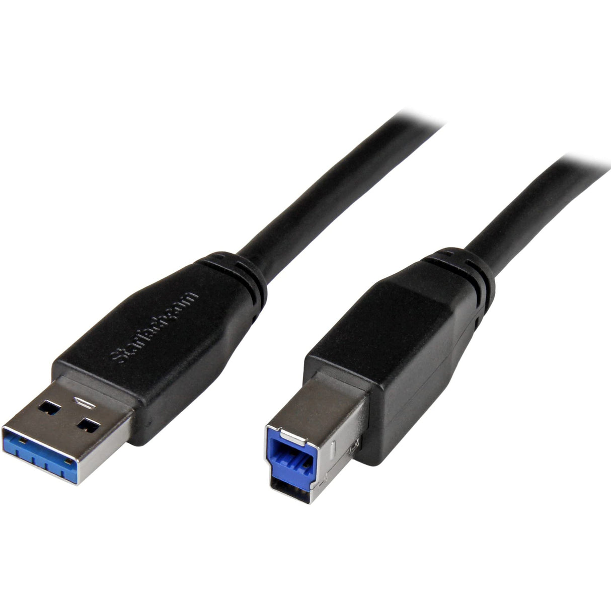 StarTech.com USB3SAB10M - Cable Activo USB 3.0 SuperSpeed de 10 Metros (5 Gbps), Negro