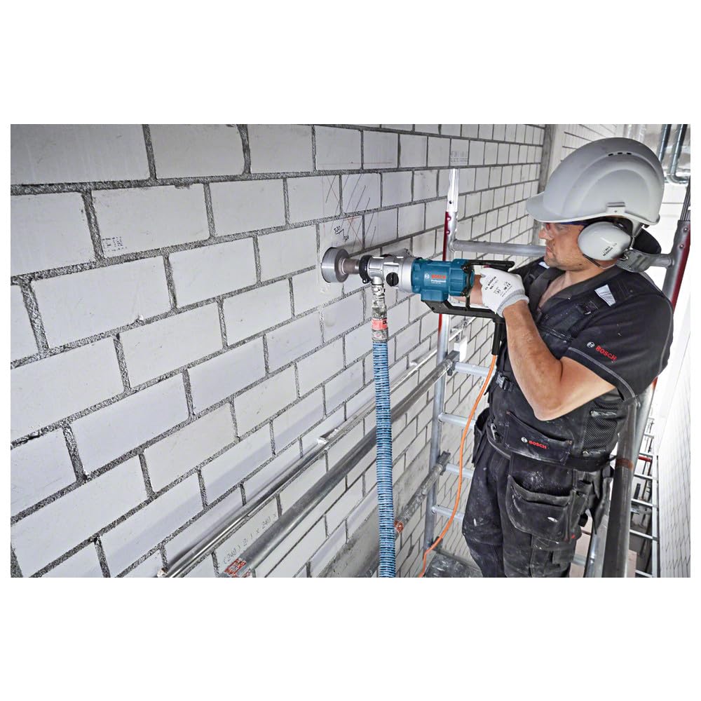 Bosch Professional GDB 180 WE- Perforadora de diamante (2000 W, Ø de perforación 180 mm, adaptador alimentación agua y aspiración, maletín)