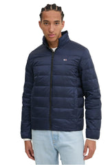 Tommy Jeans Cazadora acolchada Hombre Down impermeable, Azul (Dark Night Navy), M