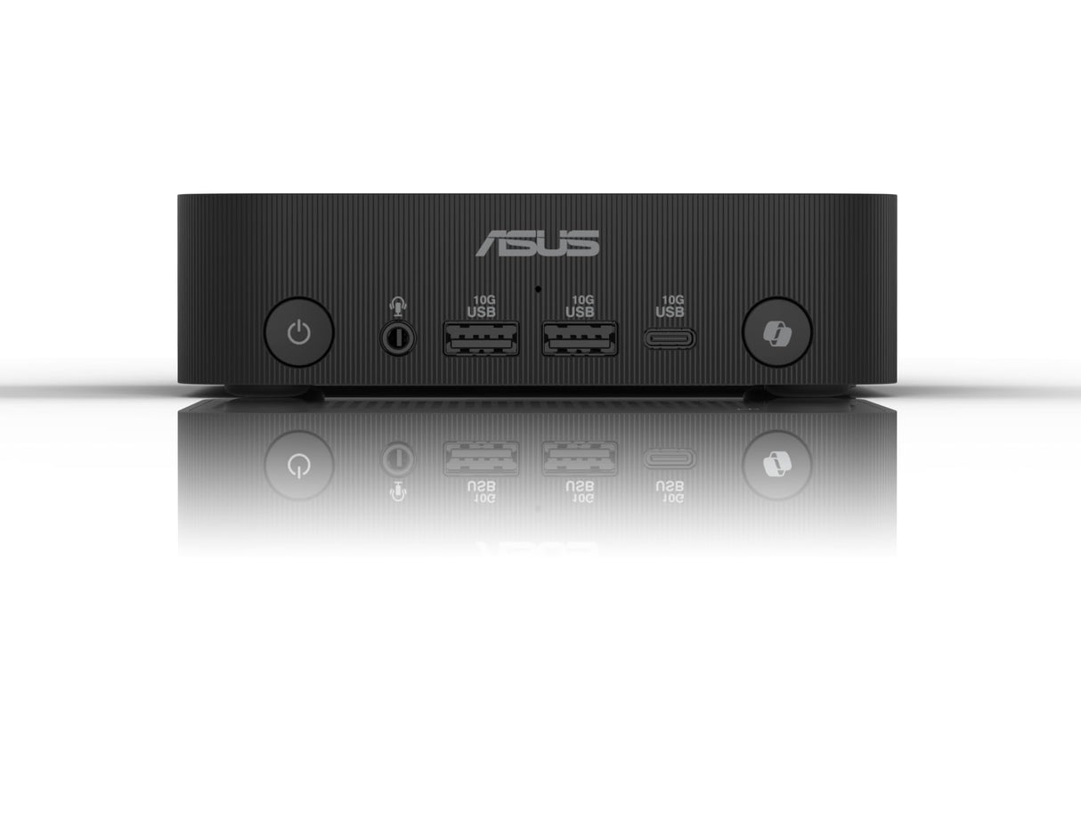 ASUS ExpertCenter PN54 Mini PC, Procesador AMD Ryzen AI 5 340, Radeon Graphics, 16GB RAM DDR5, 512GB SSD, Windows 11 Pro, Negro