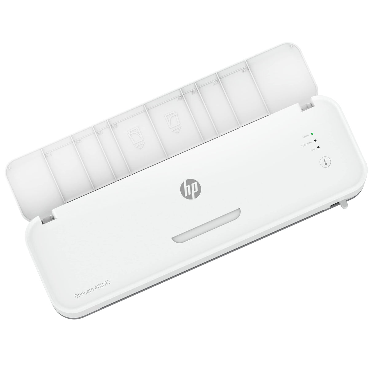 HP OneLam 3161 - Laminadora A3, 75/80-125 micrones, incluye línea de corte, redondeador de esquinas y láminas de laminación