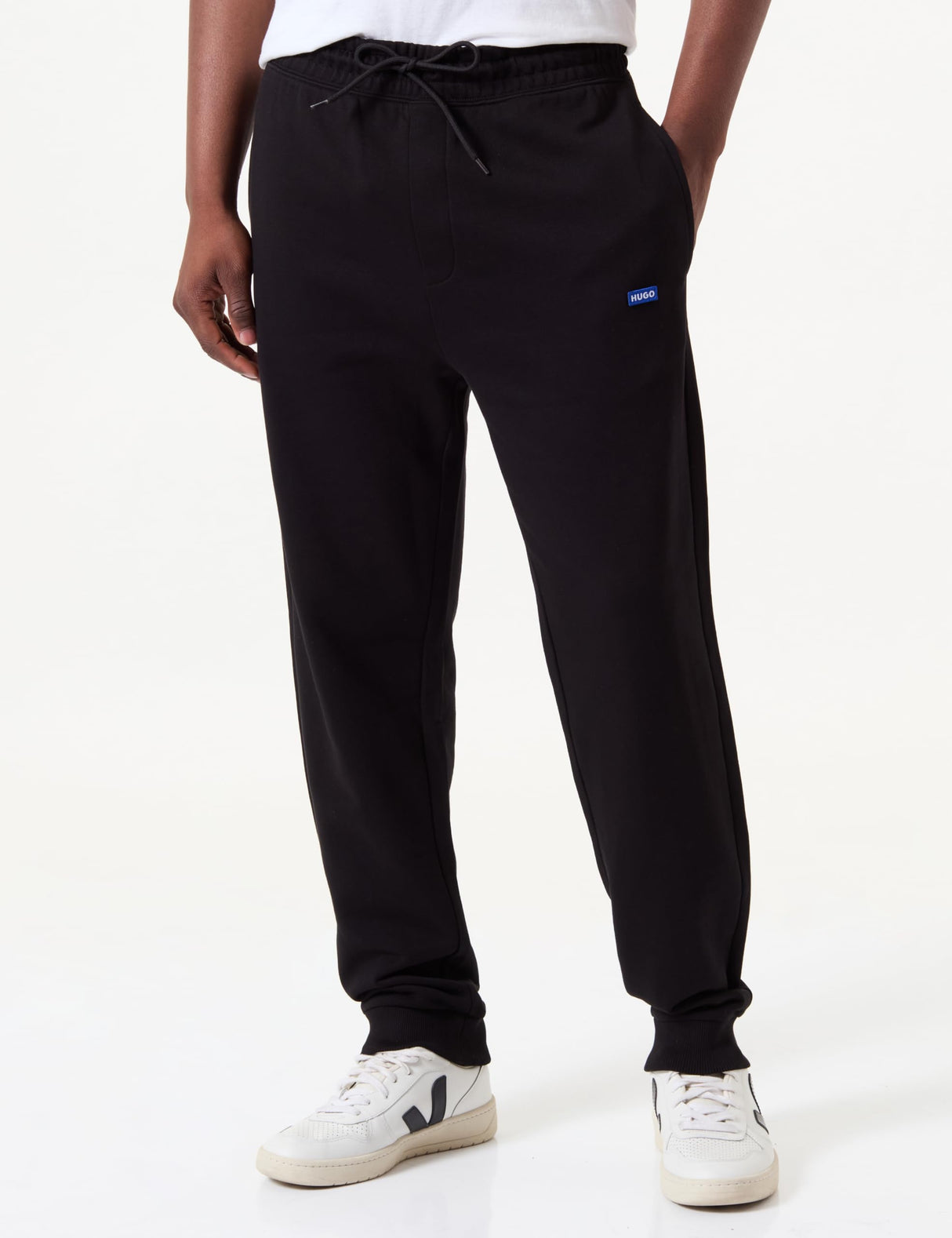 HUGO Tracksuit_NalonsoNap Jersey, Black1, S para Hombre