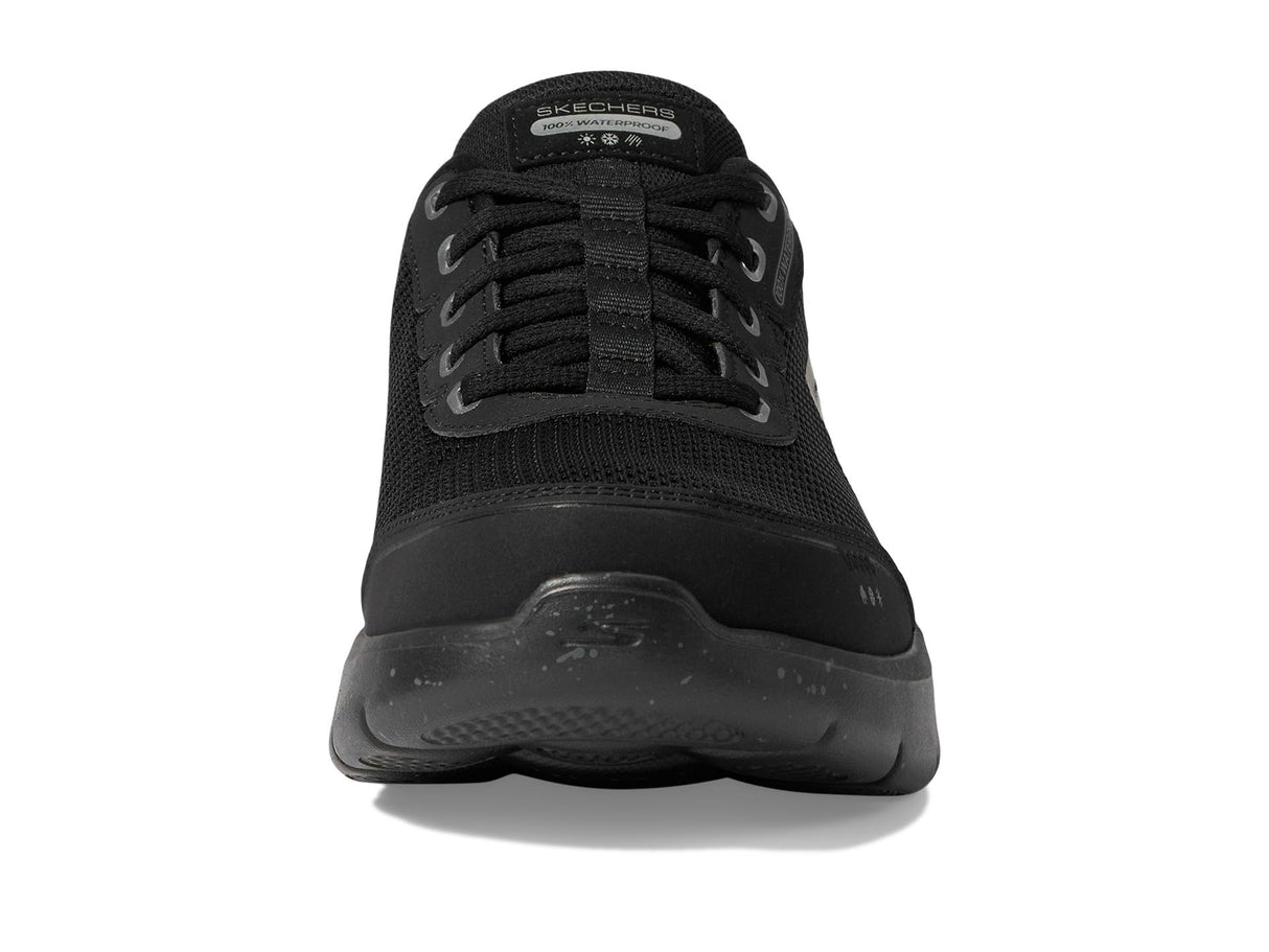Skechers Men's Go Walk Flex Sneaker, Negro y Blanco, 42.5 EU