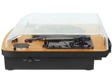 TREVI TT 1022 BT - Mesa GIRATORIA ESTÉREO Retro Bluetooth ESTÉREO, Madera