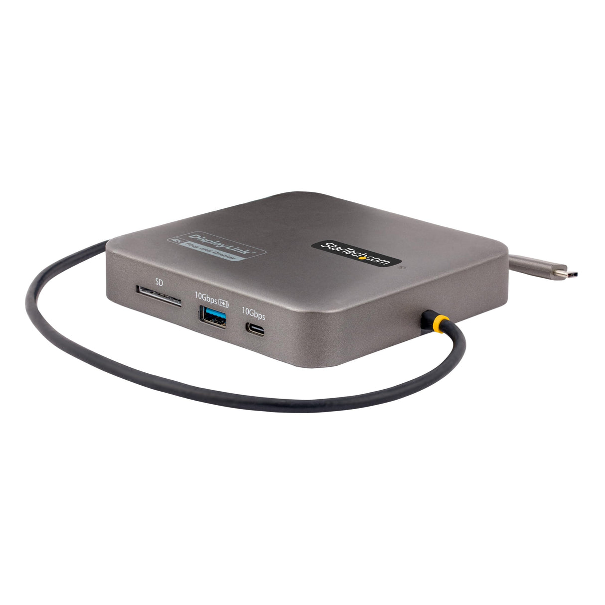 StarTech.com Adaptador Multipuertos USB C - HDMI Doble 4K 60Hz - Hub 10Gbps de 2 Puertos USB-C/USB-A - PD100W - GbE - SD