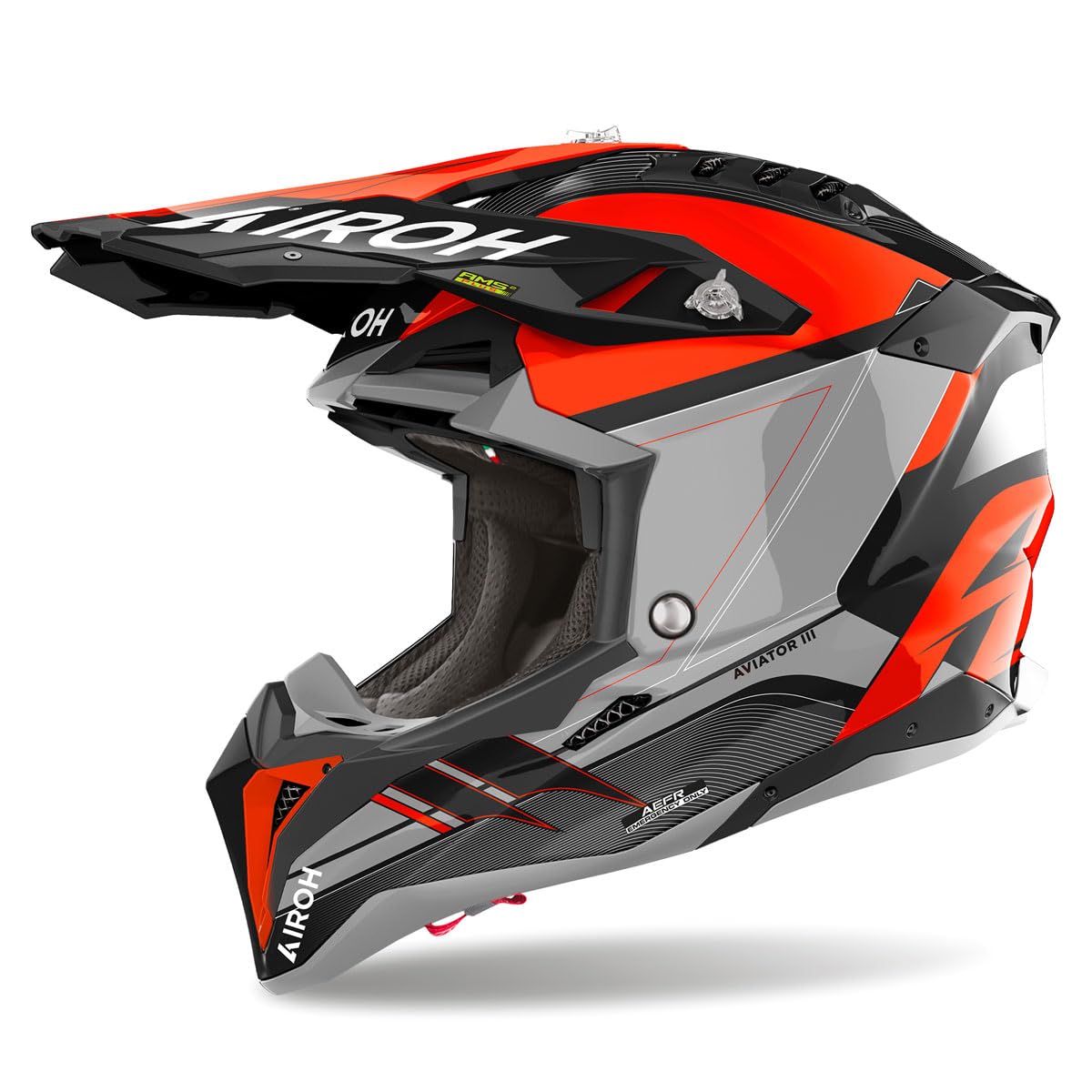 AIROH AVIATOR 3 SABER ORANGE GLOSS L