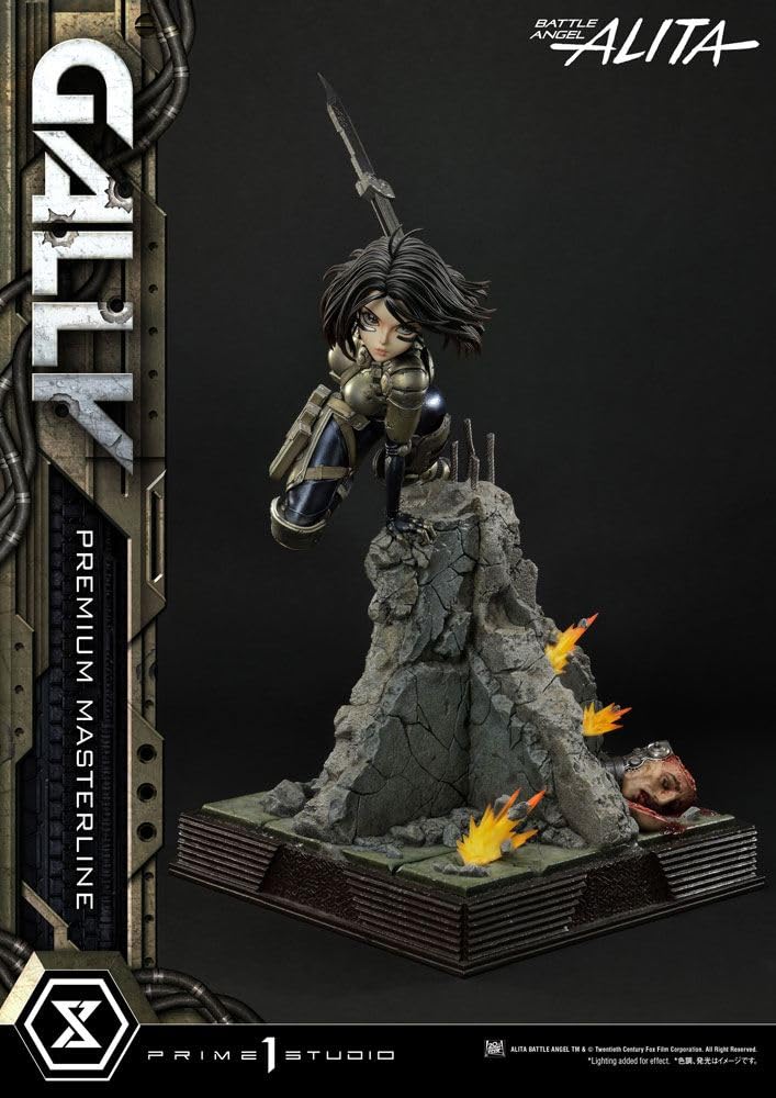 Prime 1 Studio Alita: Battle Angel - Figura Decorativa (1/4 galy, 55 cm)